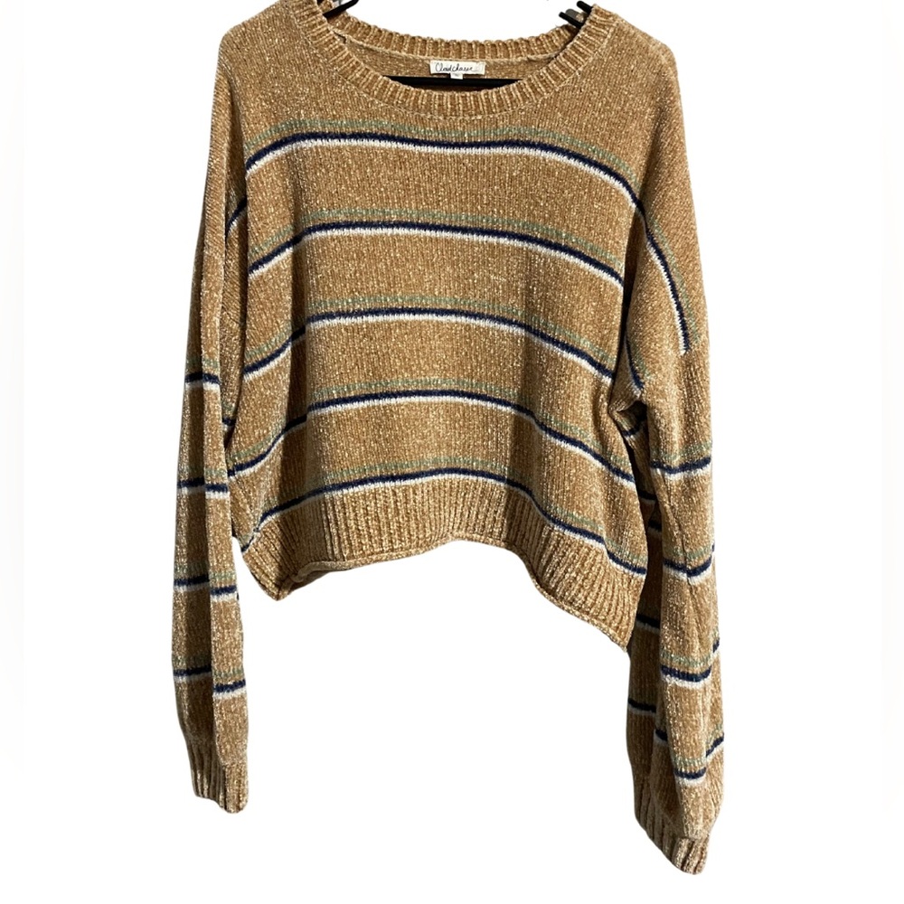 Knit Striped Sweater for Women